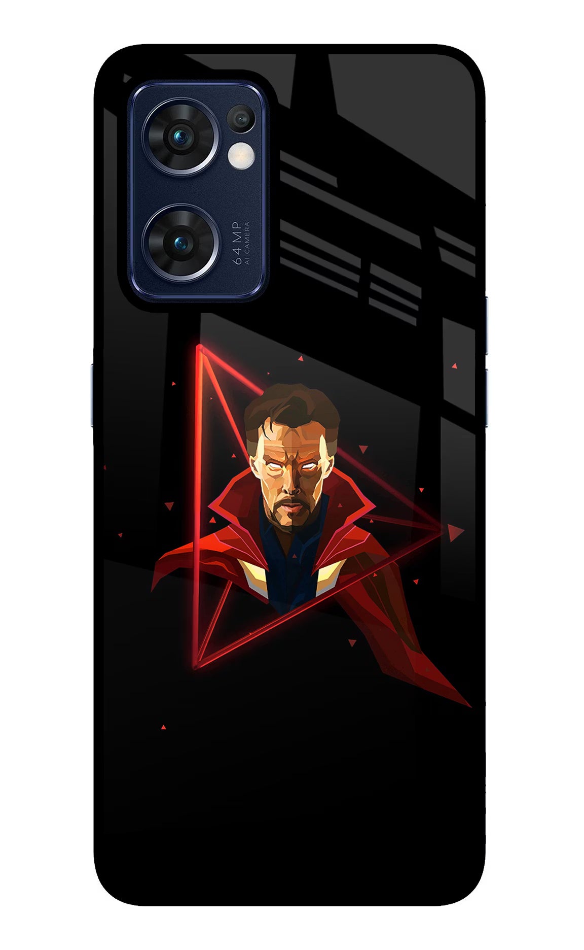 Doctor Ordinary Oppo Reno7 5G Glass Case Back Cover by Casekaro