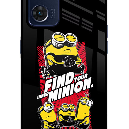 Find your inner Minion Oppo Reno7 5G Glass Case