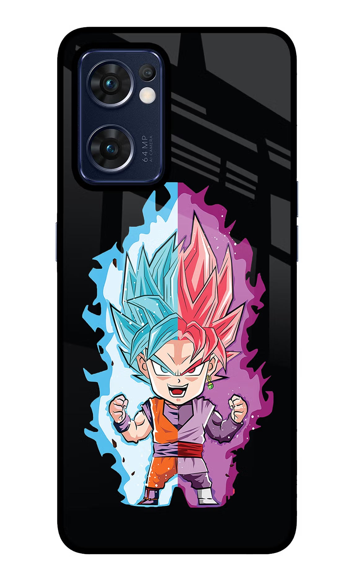 Chota Goku Oppo Reno7 5G Glass Case