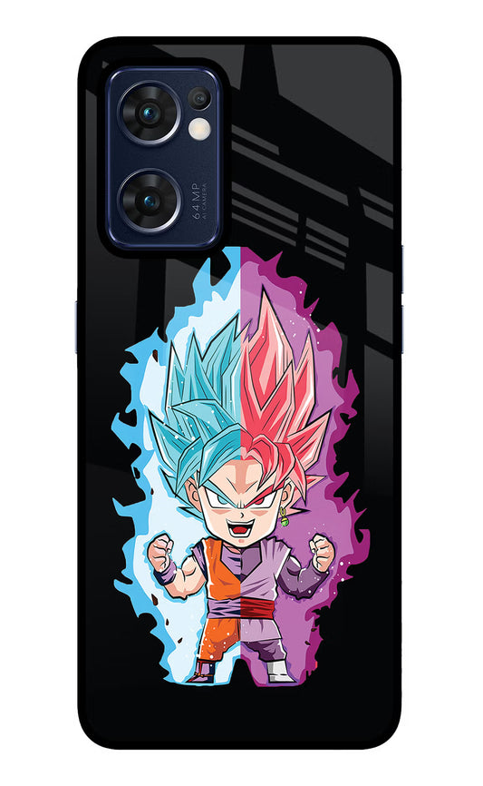 Chota Goku Oppo Reno7 5G Glass Case