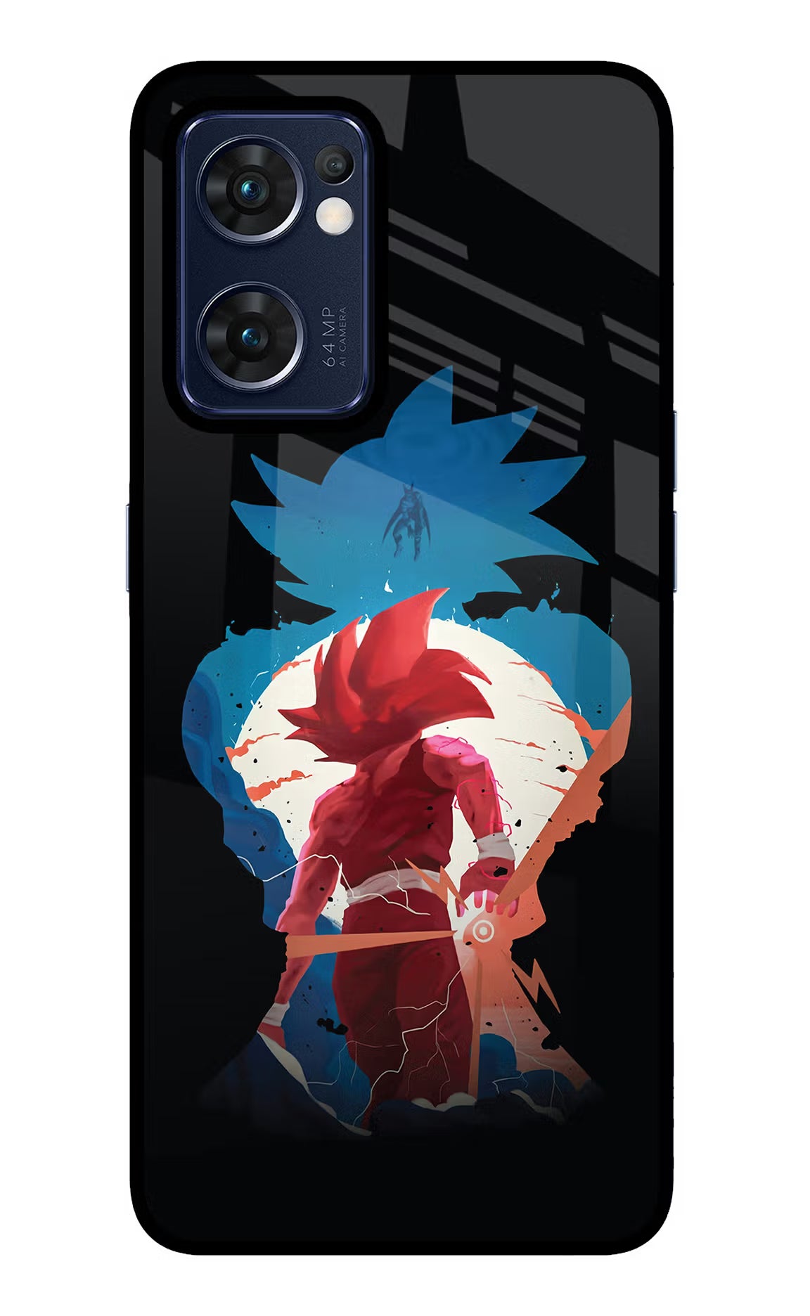 Goku Oppo Reno7 5G Glass Case
