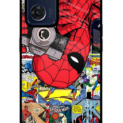 Spider Man Oppo Reno7 5G Glass Case