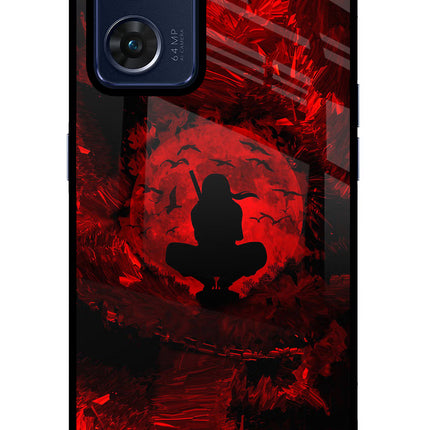 Itachi Uchiha Oppo Reno7 5G Glass Case Back Cover by Casekaro
