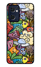 Veggie Doodle Oppo Reno7 5G Glass Case