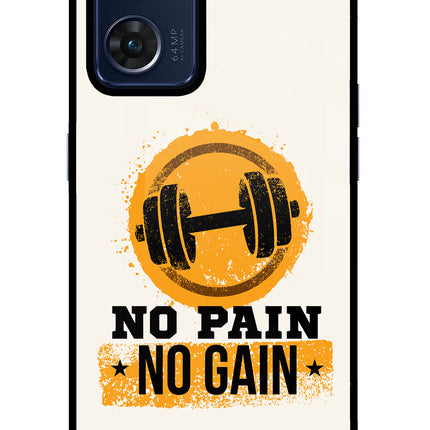 No Pain No Gain Oppo Reno7 5G Glass Case