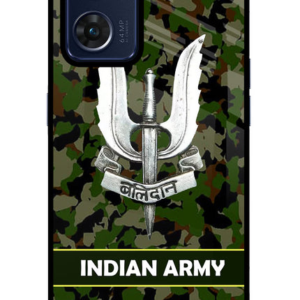 Balidan Indian Logo Oppo Reno7 5G Glass Case