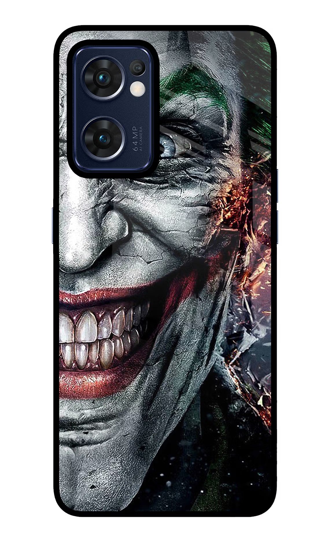 Joker Cam Oppo Reno7 5G Glass Case