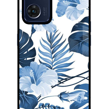 Fabric Art Oppo Reno7 5G Glass Case Back Cover by Casekaro