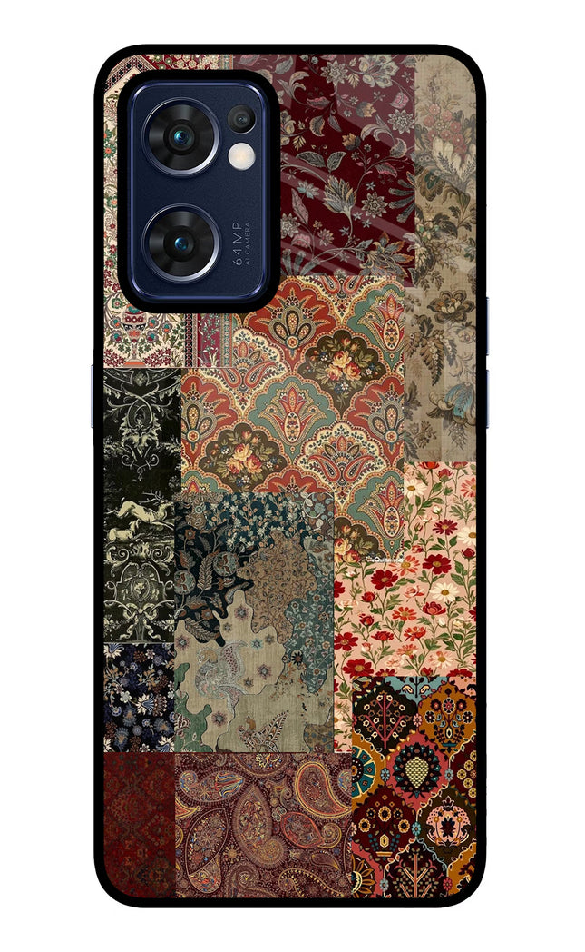 Desi Print Oppo Reno7 5G Glass Case