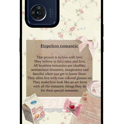 Hopeless Romantic Oppo Reno7 5G Glass Case
