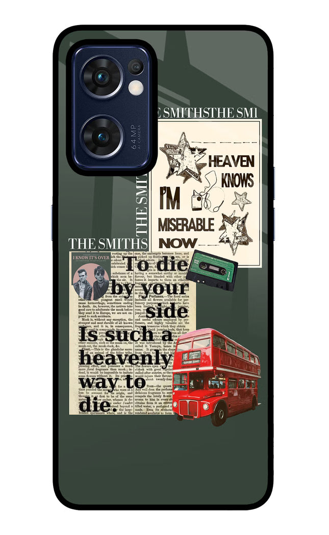 The Smiths Oppo Reno7 5G Glass Case