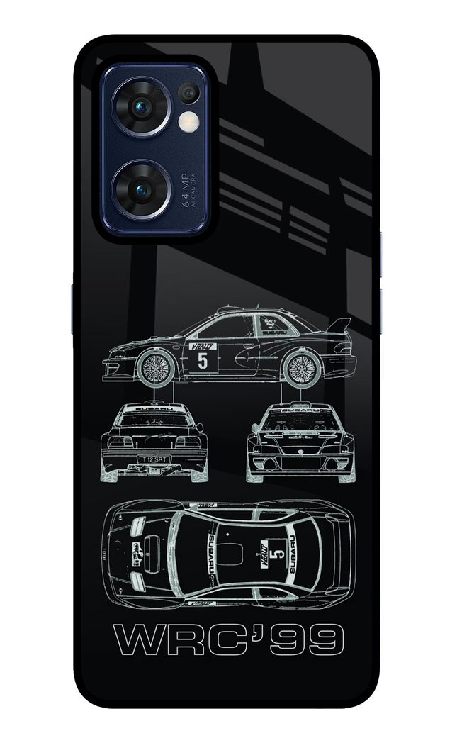WRC'99 Oppo Reno7 5G Glass Case