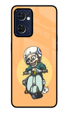 Undead Biker Oppo Reno7 5G Glass Case