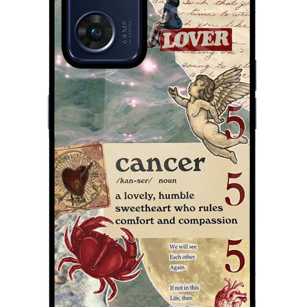 Cancer Zodiac Oppo Reno7 5G Glass Case