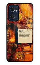 Leo Zodiac Oppo Reno7 5G Glass Case