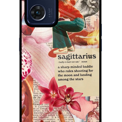 Sagittarius Zodiac Oppo Reno7 5G Glass Case