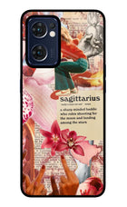 Sagittarius Zodiac Oppo Reno7 5G Glass Case
