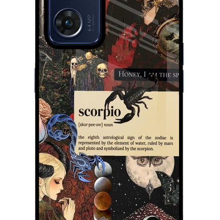 Scorpio Zodiac Oppo Reno7 5G Glass Case
