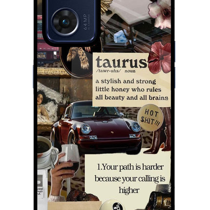 Taurus Zodiac Oppo Reno7 5G Glass Case