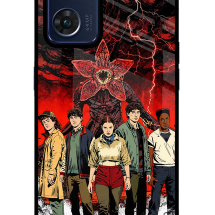 Ordinary Things Characters Oppo Reno7 5G Glass Case