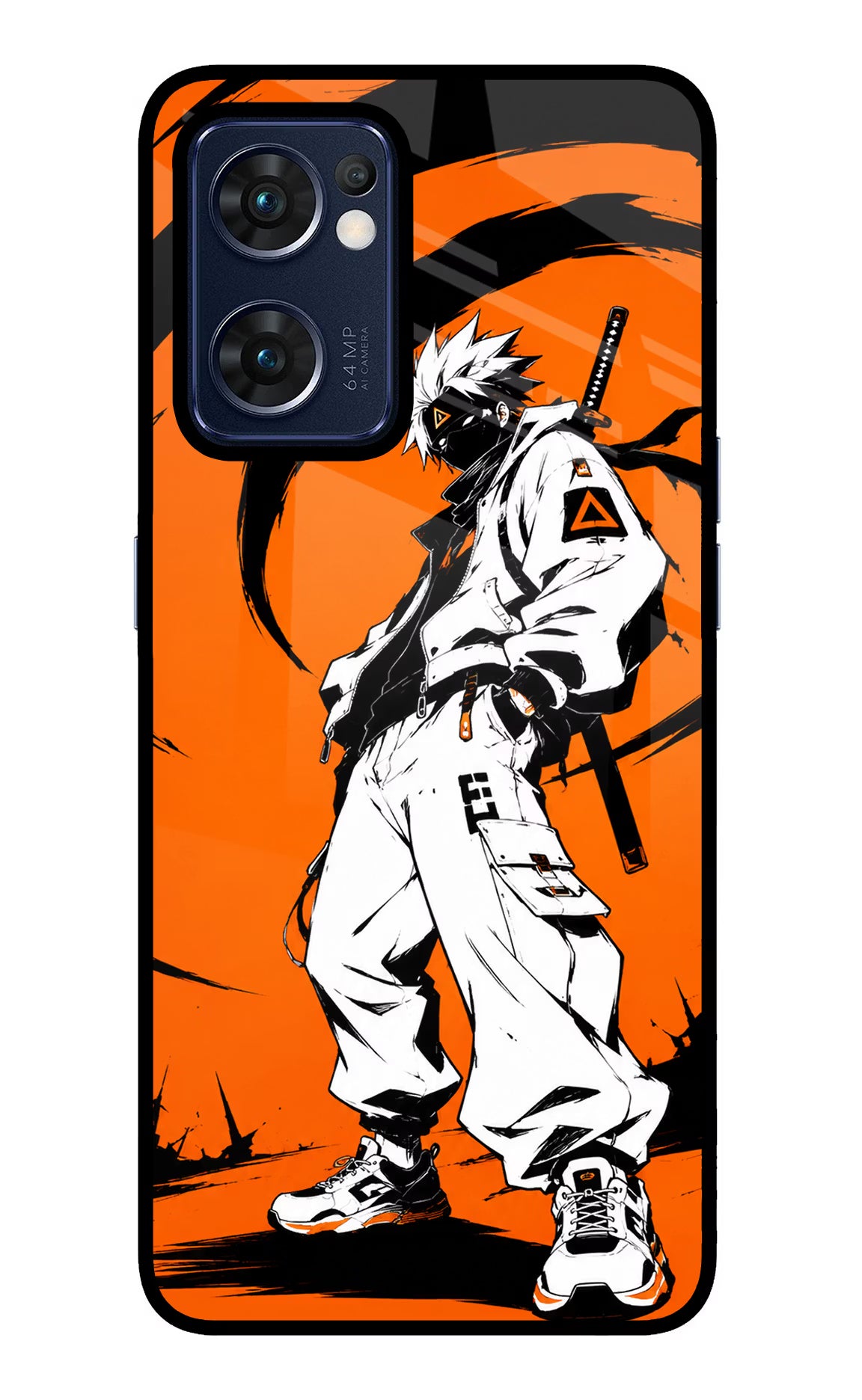 Street Samurai  Oppo Reno7 5G Glass Case