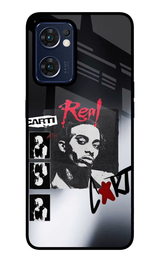 Playboi Carti Oppo Reno7 5G Glass Case