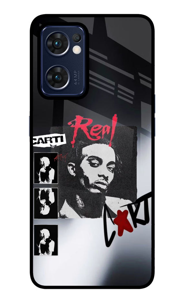 Playboi Carti Oppo Reno7 5G Glass Case