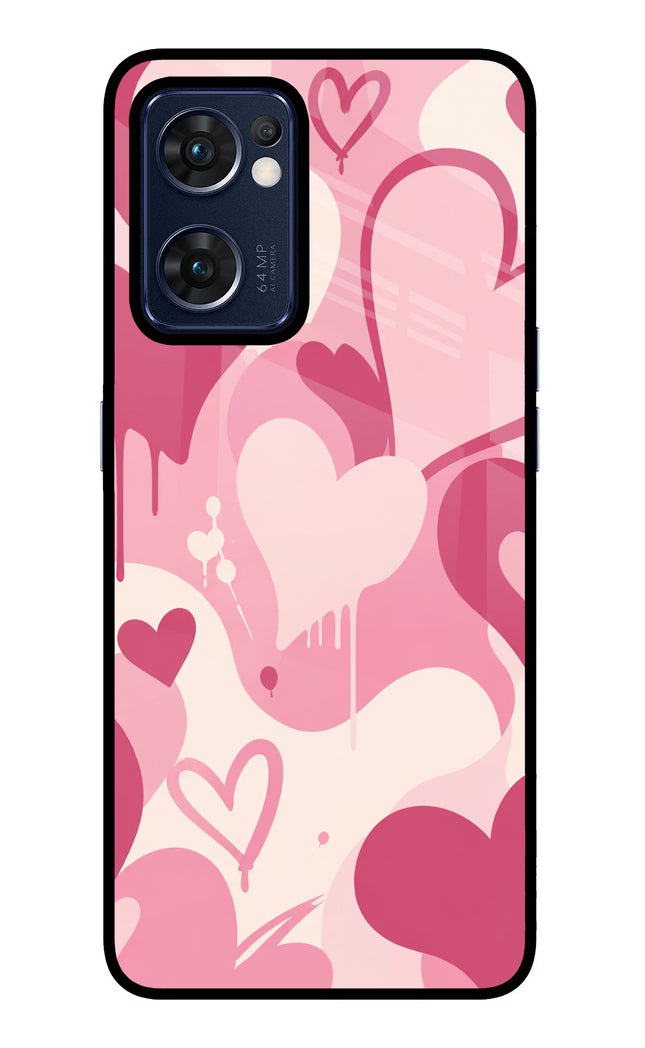 Hearty case Oppo Reno7 5G Glass Case