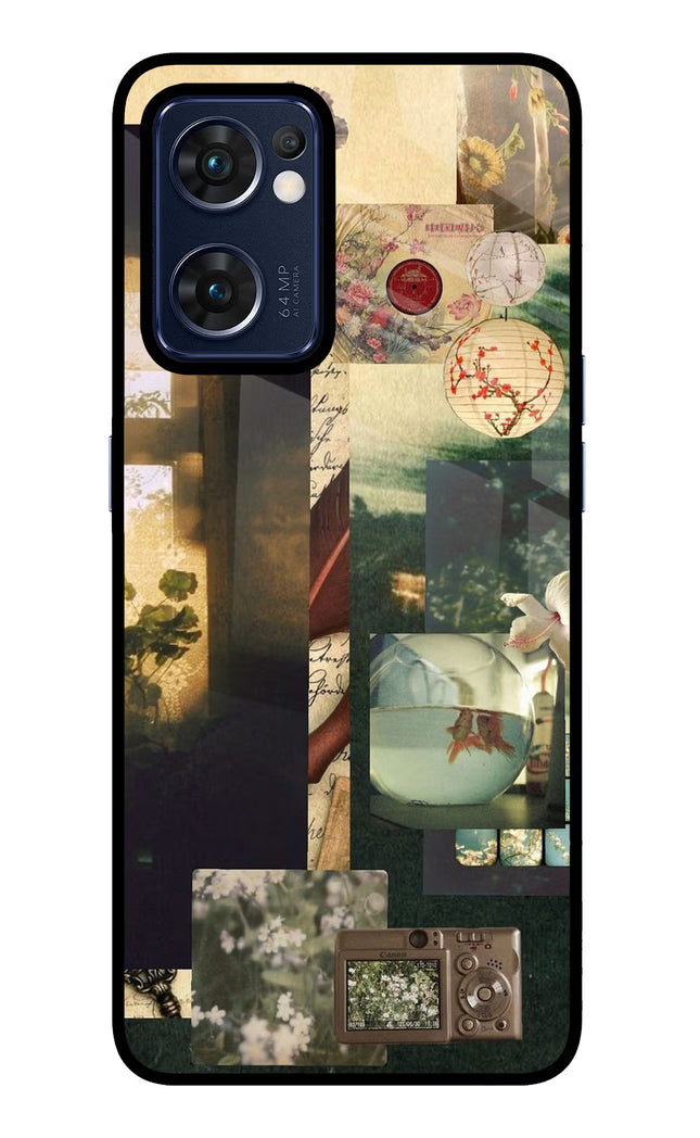 Summer Oppo Reno7 5G Glass Case