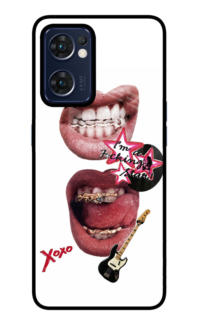 Rockstar Oppo Reno7 5G Glass Case