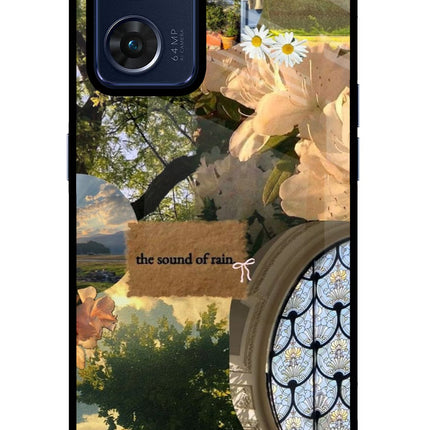 Rain Oppo Reno7 5G Glass Case