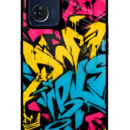 Graffiti Vibe Oppo Reno7 5G Glass Case