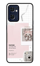 Pantone Asthetic Oppo Reno7 5G Glass Case