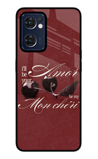Velvet Cherry Oppo Reno7 5G Glass Case