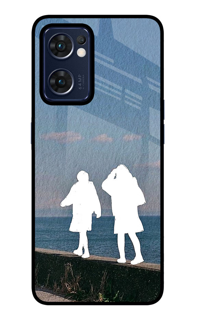 Coastal Dream Oppo Reno7 5G Glass Case
