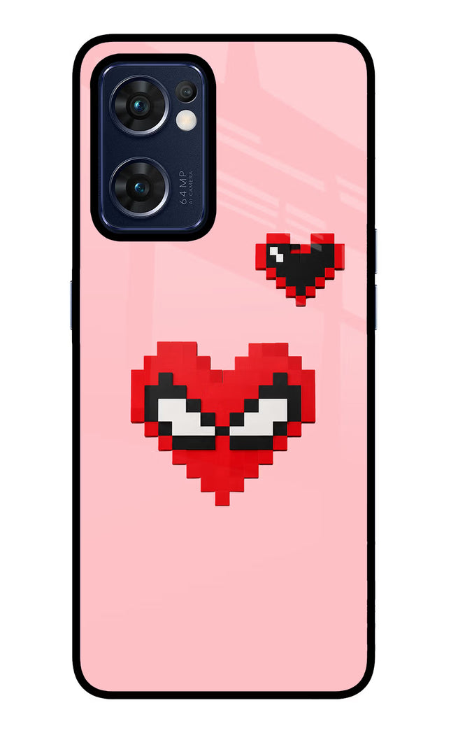 Gwen Heart Oppo Reno7 5G Glass Case