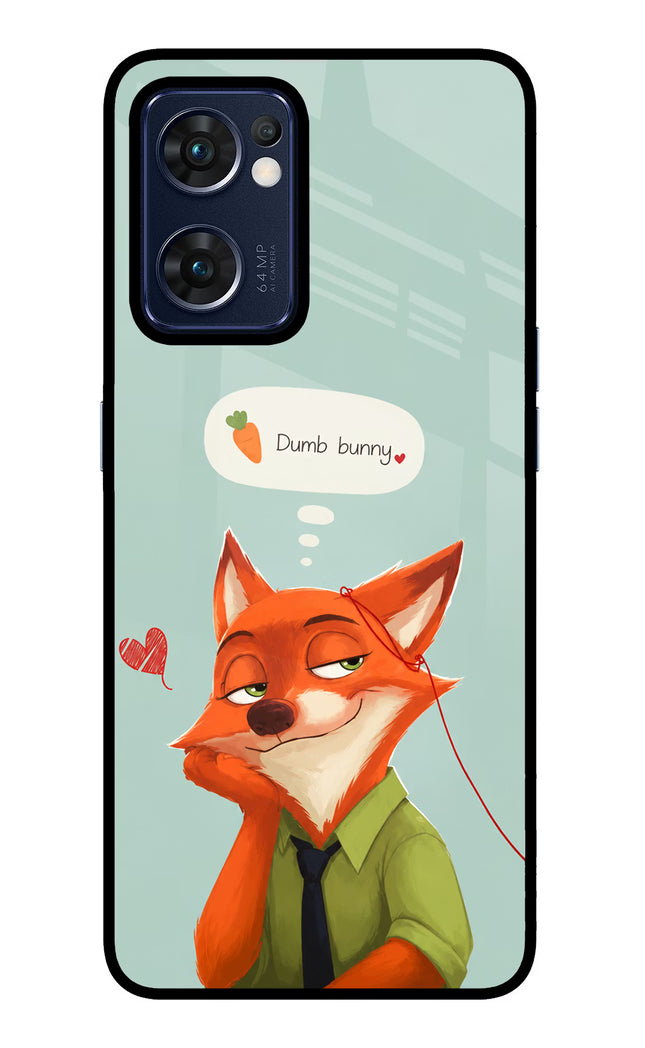 Nick Charm Oppo Reno7 5G Glass Case
