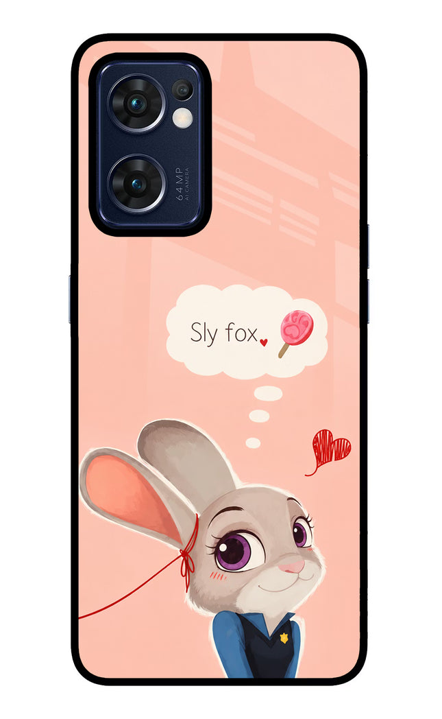 Judy Charm Oppo Reno7 5G Glass Case