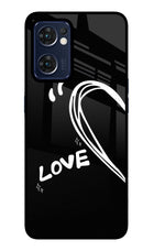 Love Line Oppo Reno7 5G Glass Case