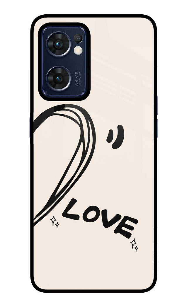 Soul Line Oppo Reno7 5G Glass Case