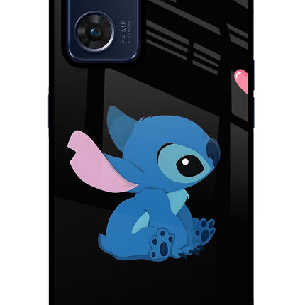 Stitch Crush Oppo Reno7 5G Glass Case