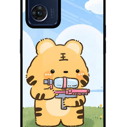 Tiger Treat Oppo Reno7 5G Glass Case