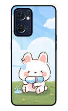 Bunny Treat Oppo Reno7 5G Glass Case