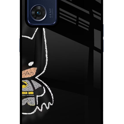 Bat Kitty Oppo Reno7 5G Glass Case