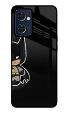 Bat Kitty Oppo Reno7 5G Glass Case