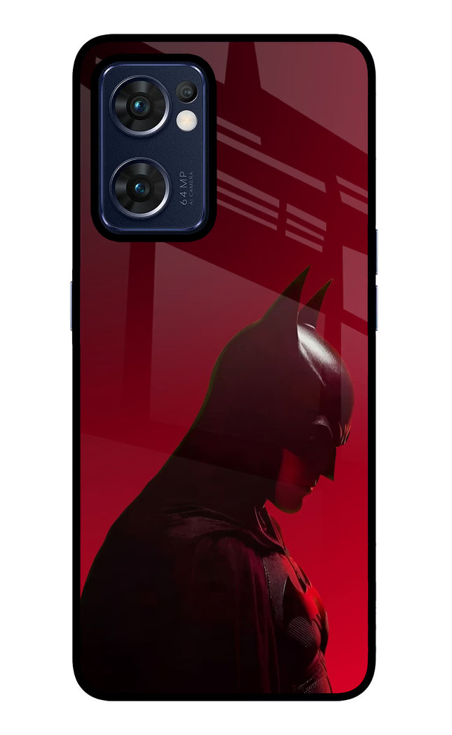 Dark Knight Oppo Reno7 5G Glass Case