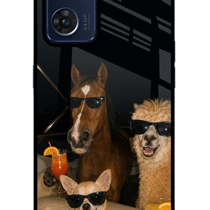 Party Squad Oppo Reno7 5G Glass Case
