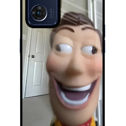 Side Eye Woody Oppo Reno7 5G Glass Case