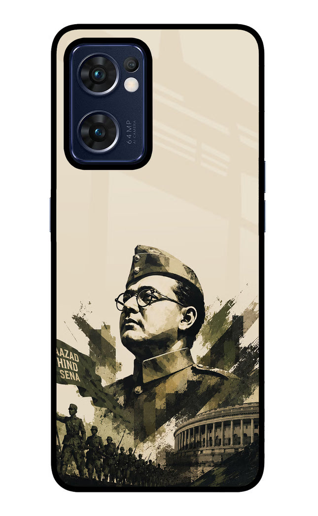Netaji Rising Oppo Reno7 5G Glass Case