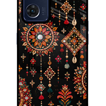 Boho Noir Oppo Reno7 5G Glass Case